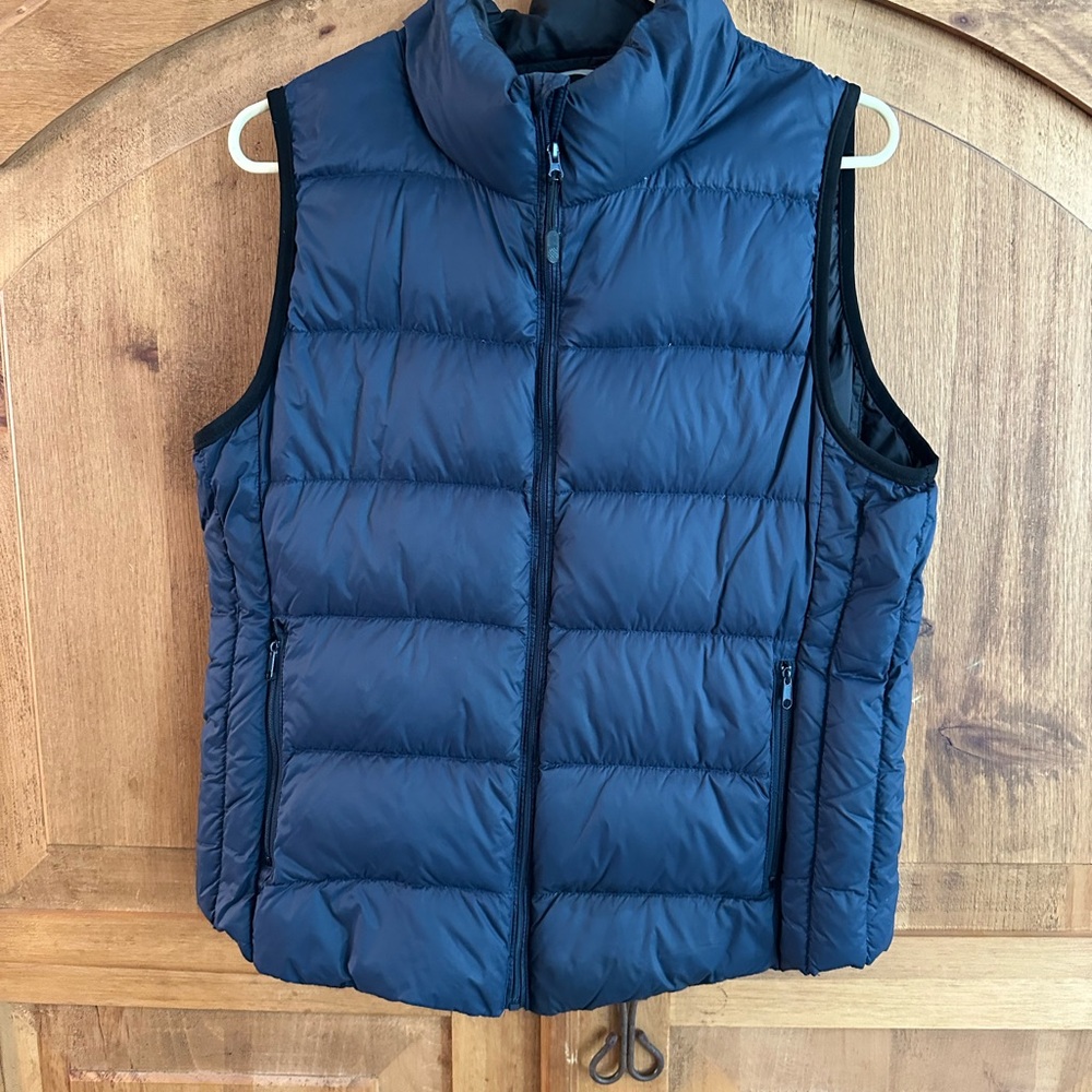 Navy Quilted Women's Vest